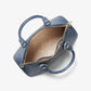 Veronica Medium Saffiano Leather Dome Satchel