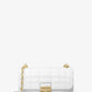 Tribeca Small Quilted Lizard Embossed Leather Shoulder Bag