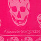 Alexander McQueen Scarfs Fuchsia