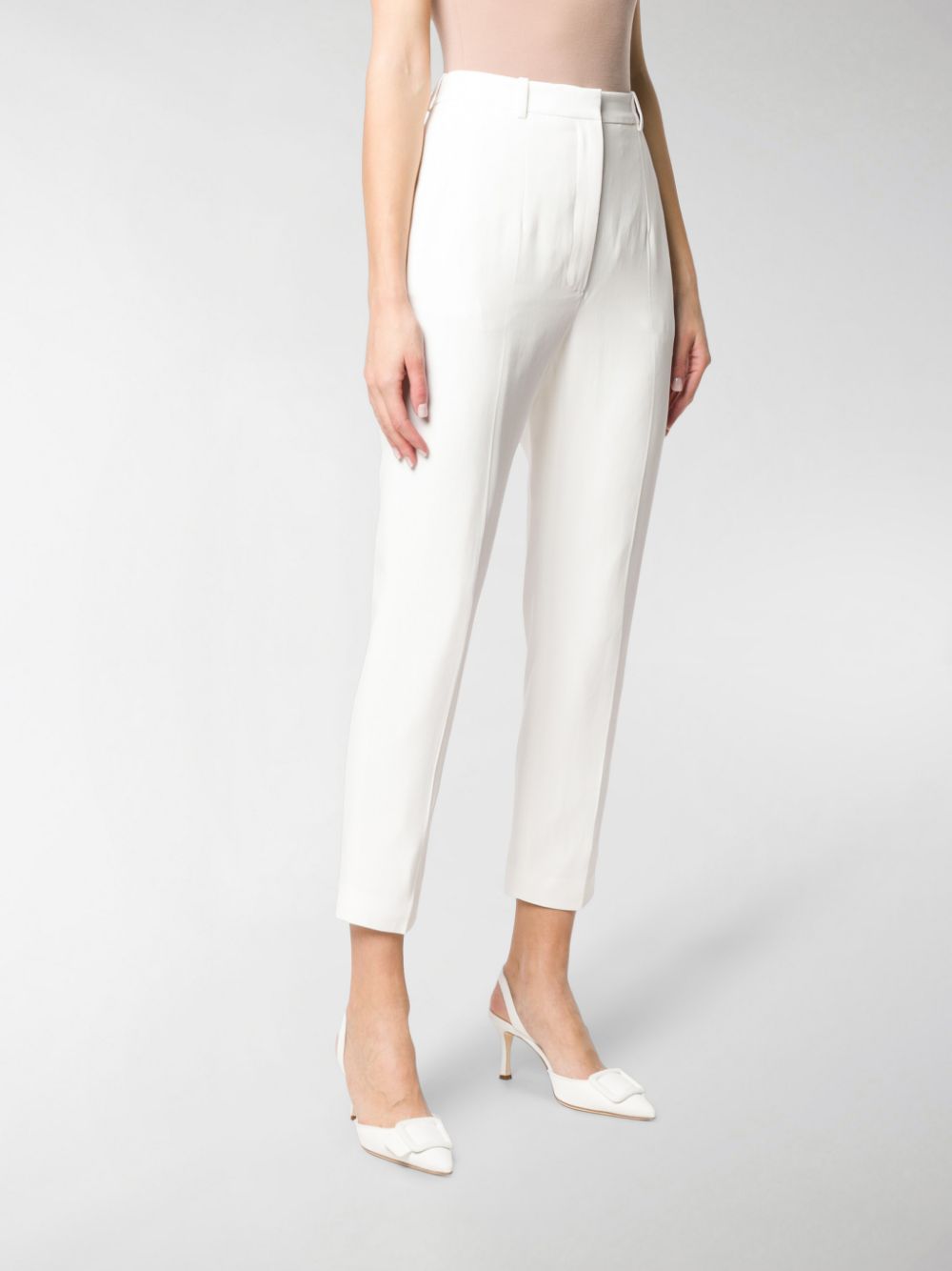 Alexander McQueen Trousers White