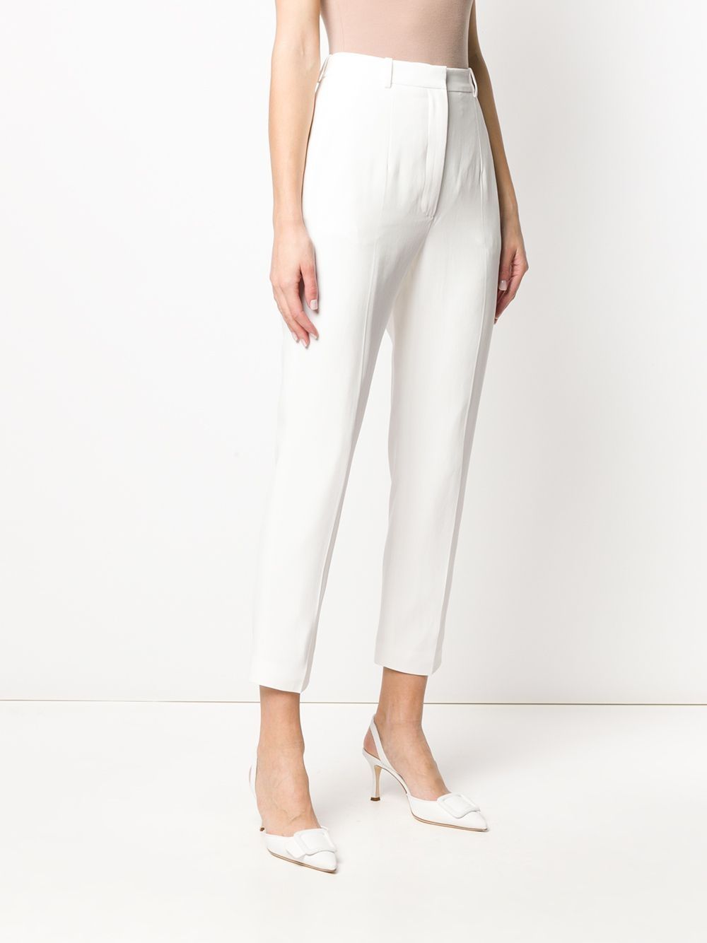 Alexander McQueen Trousers White