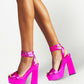 Jimmy Choo Sandals Fuchsia