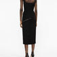 Alexander McQueen Dresses Black