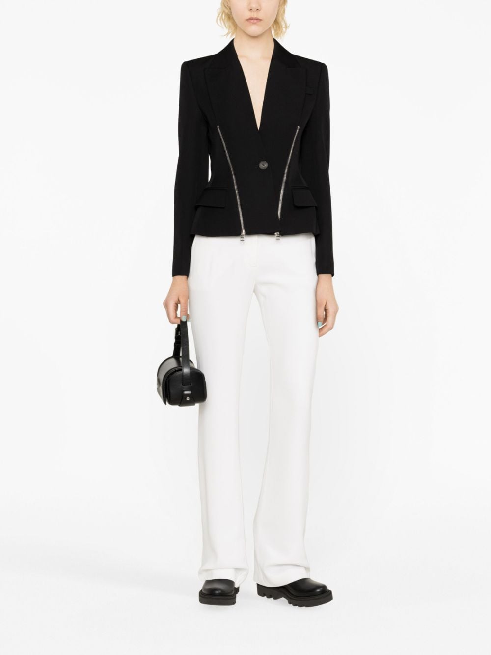 Alexander McQueen Jackets Black