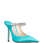 Jimmy Choo With Heel Clear Blue