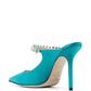 Jimmy Choo With Heel Clear Blue