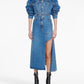 Alexander McQueen Skirts Blue