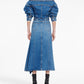 Alexander McQueen Skirts Blue