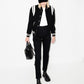 Saint Laurent  Coats Black
