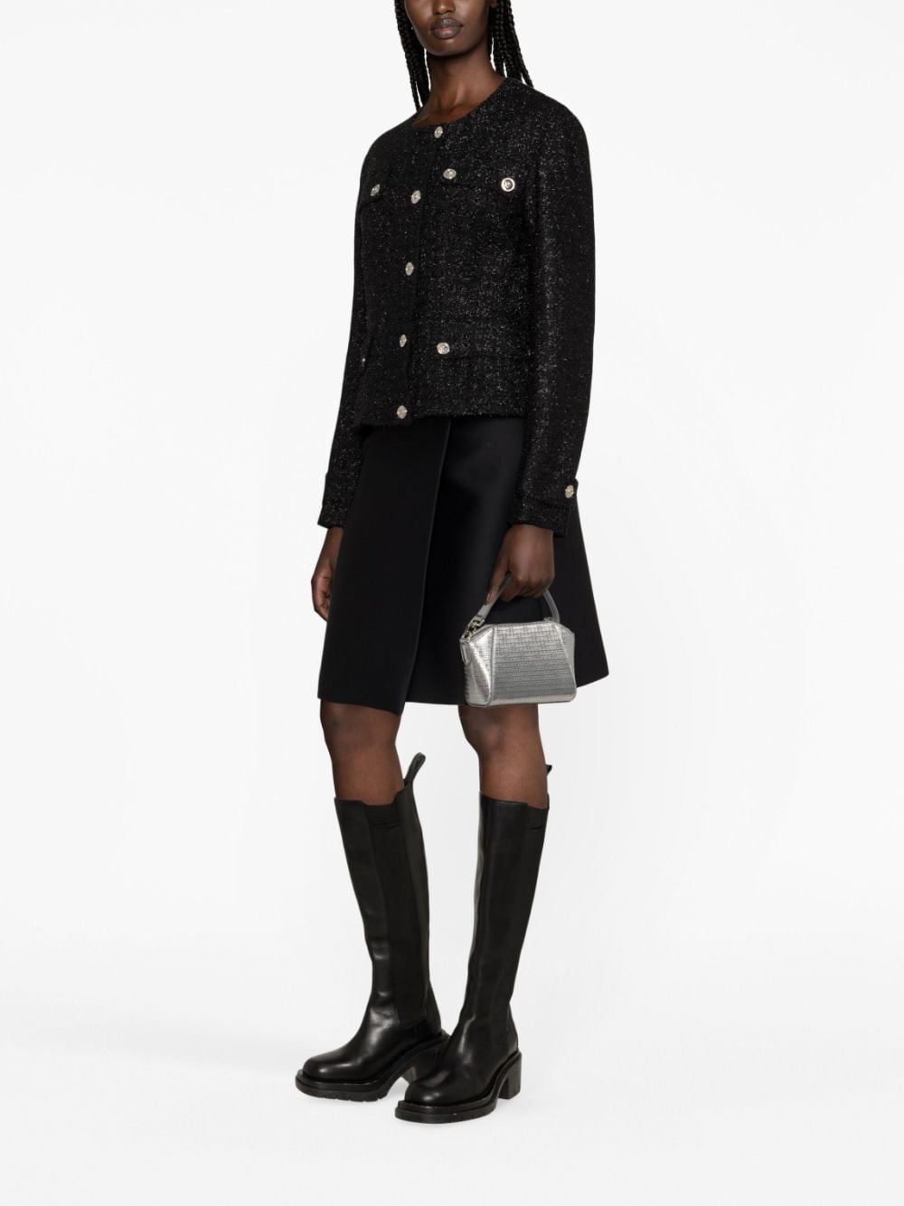 Versace Jackets Black