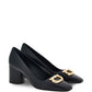 Ferragamo With Heel Black