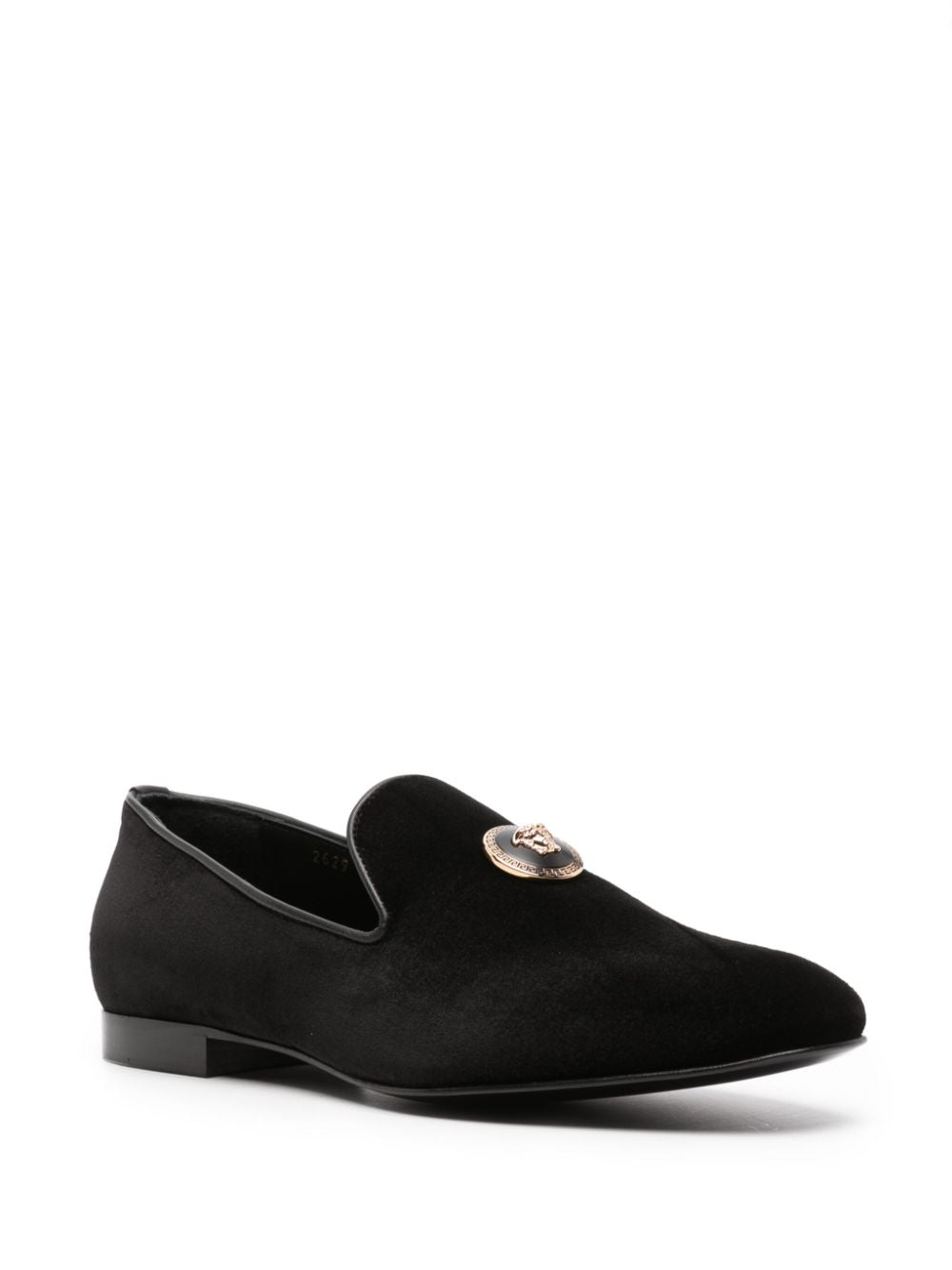 Versace Flat shoes Black