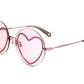 Marc Jacobs Eyewear Heart Frame Sunglasses