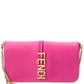 FENDI Fendigraphy Leather Wallet On Chain