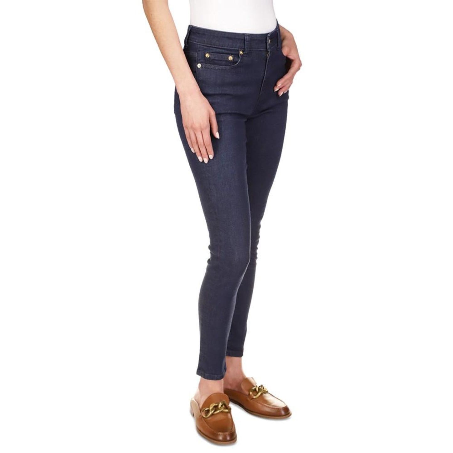 Women's Selma High-Rise Straight-Leg Skinny Jeans