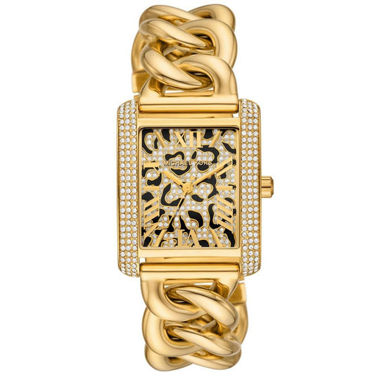 Women's Emery Three-Hand Gold-Tone Stainless Steel Watch 40 x 31mm