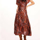 Belista Dress In Copper Plume