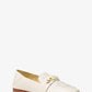 Tiffanie Leather and Empire Signature Logo Mule