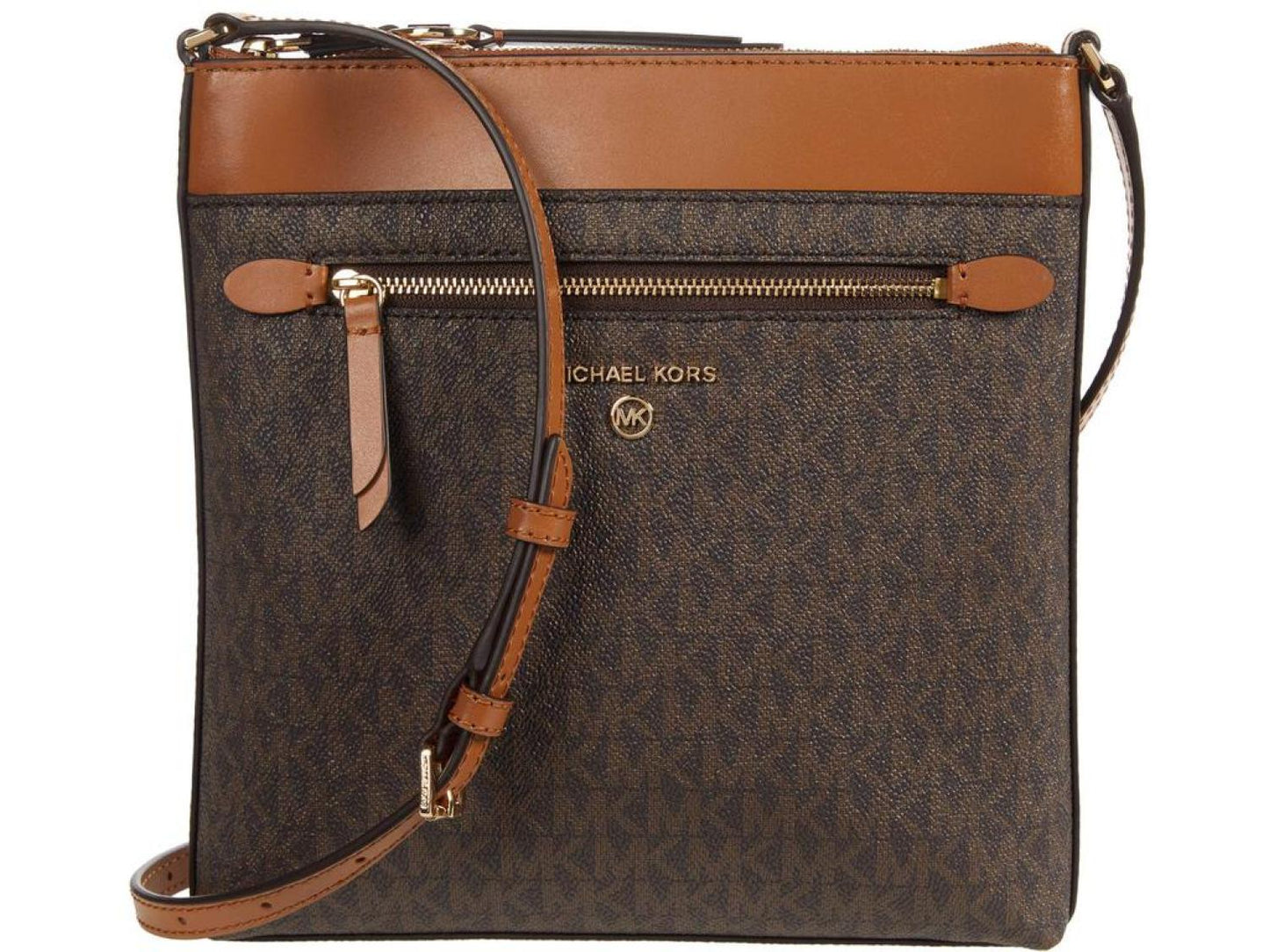 Jet Set Charm Small North/South Flat Crossbody