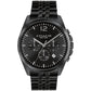 Men's Greyson Black Stainless Steel Bracelet Watch 43mm