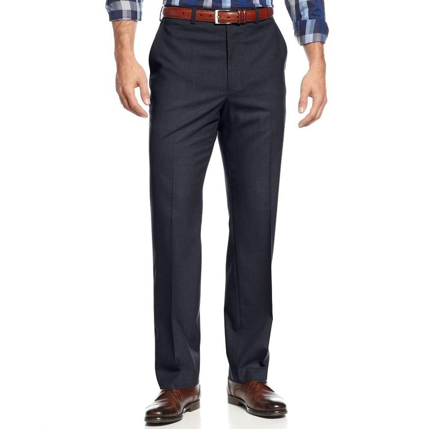 Michael Kors Men's Solid Classic-Fit Stretch Dress Pants