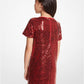 Sequined T-Shirt Dress