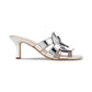Tillie "C" Emblem Kitten Heel Dress Sandals