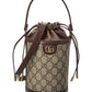 Gucci Ophidia Mini GG Supreme Canvas & Leather Bucket Bag