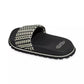 The Monogram Leather Slides