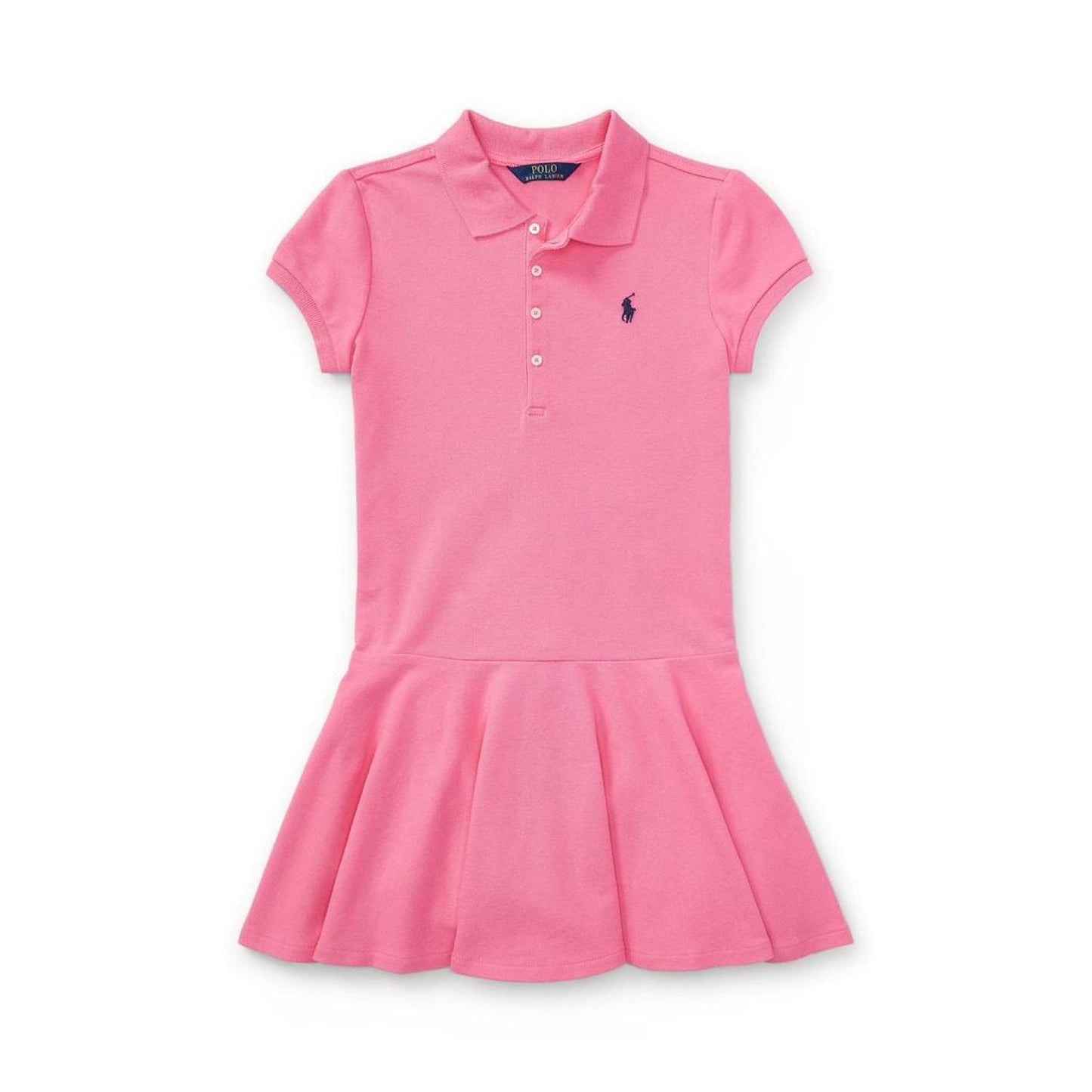 Short-Sleeve Polo Dress (Big Kids)