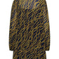 Michael Michael Kors V-Neck Long-Sleeved Mini Dress