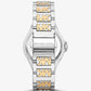 Lennox Pavé Two-Tone Logo Watch