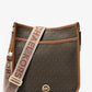 Luisa Large Signature Logo Messenger Bag