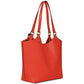 Pebble Leather Day Tote with Removable Pouch