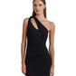 Jersey One-Shoulder Cocktail Dress