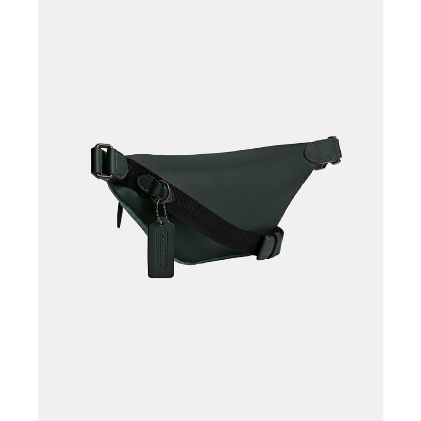 Leather Charter Belt Bag 7 in Micro Signature Jacquard