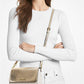 Jet Set Medium Signature Logo and Patent Convertible Crossbody Bag
