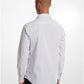 Stretch Cotton Logo Shirt