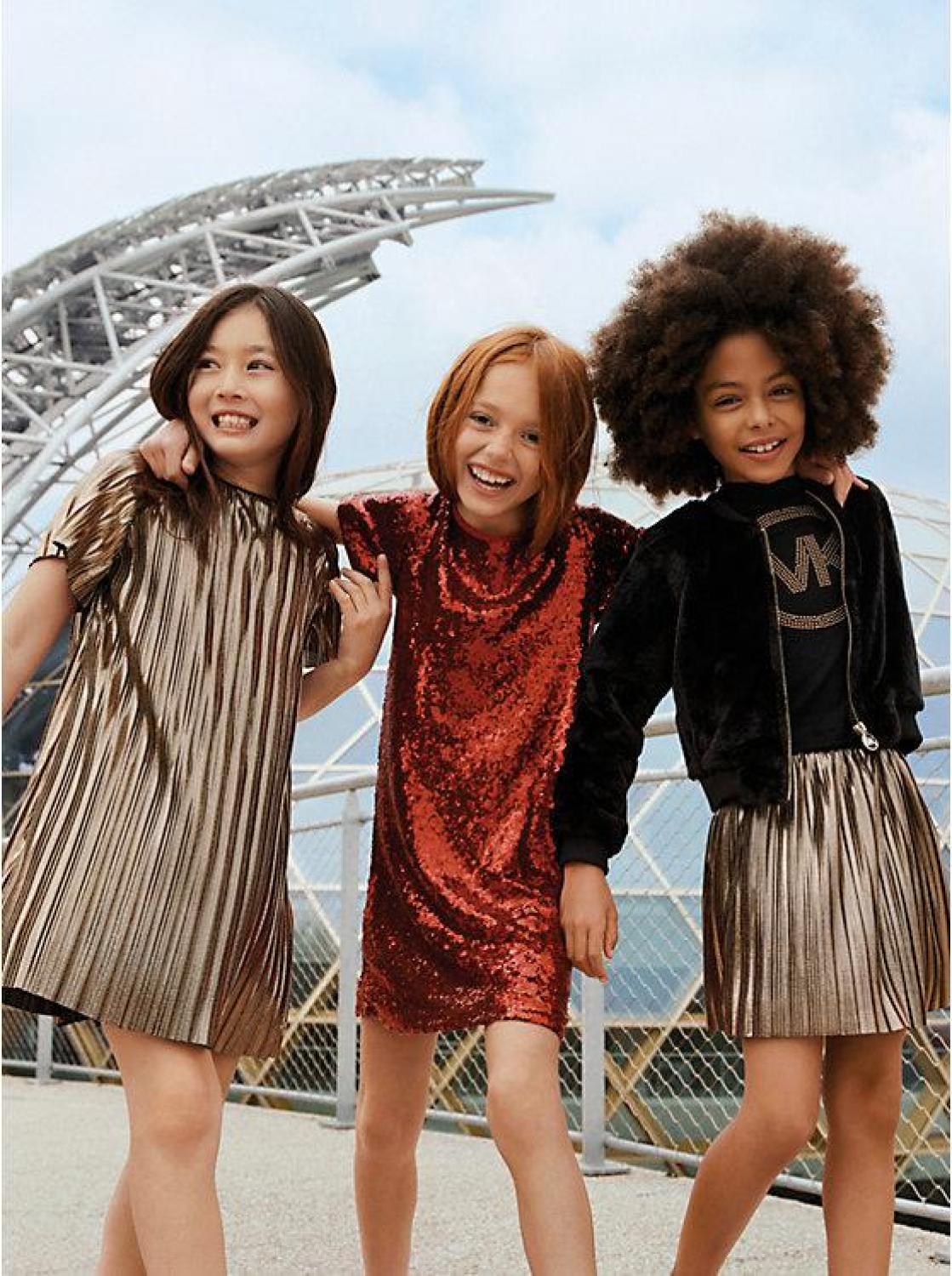 Sequined T-Shirt Dress