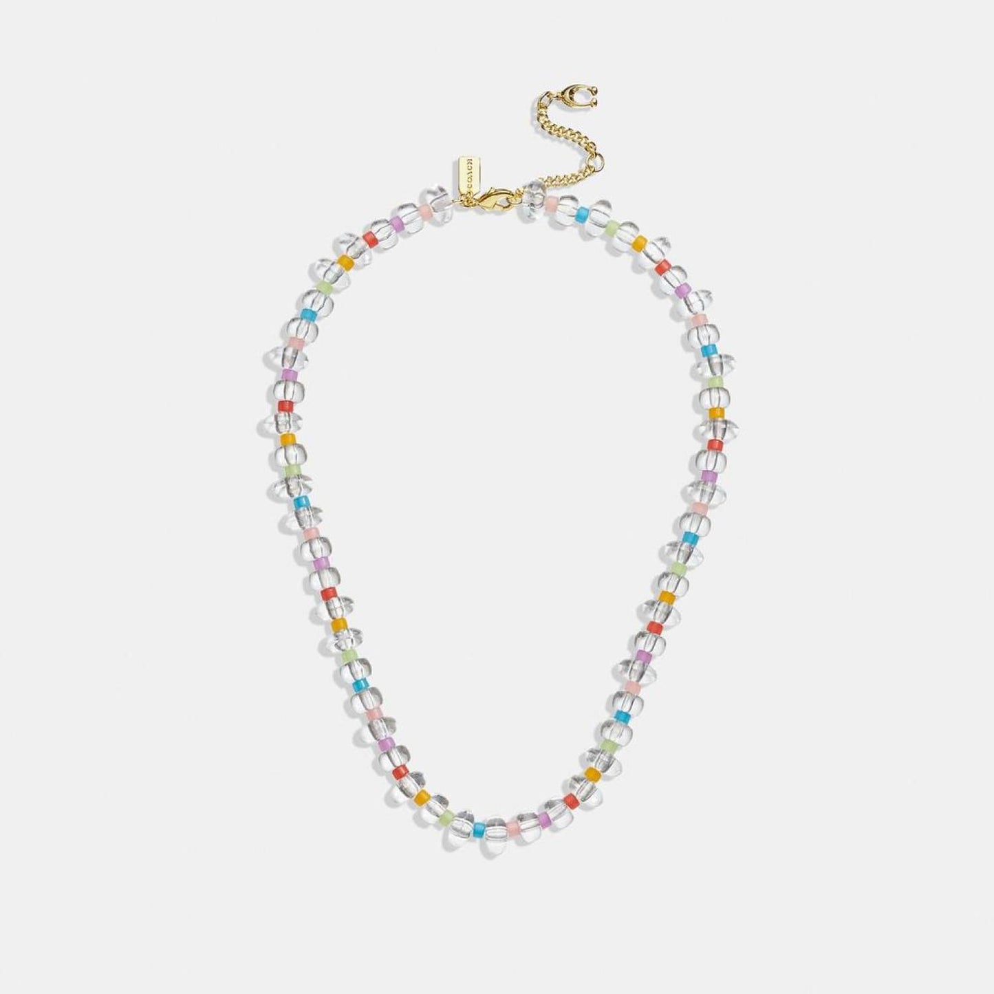 Coach Outlet Signature Beaded Necklace