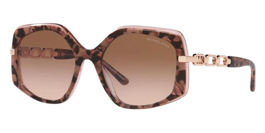 Michael Kors Women's Chyenne 56mm Pink Tortoise Sunglasses