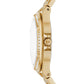Women's Lennox Quartz Three-Hand Gold-Tone Stainless Steel Watch 37mm