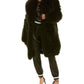 Michael Kors Sequined Goat Fur Coat