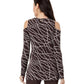 Logo Cold-Shoulder Top