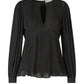 Michael Michael Kors Cut-Out Pleated Top