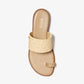 August Signature Logo Sandal