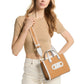 Gigi Small East West Leather Messenger