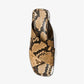 Ruth Python Embossed Leather Slide Sandal