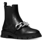 Scarlett  Womens Leather Pull On Booties