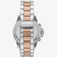 Oversized Everest Pavé Two-Tone Watch